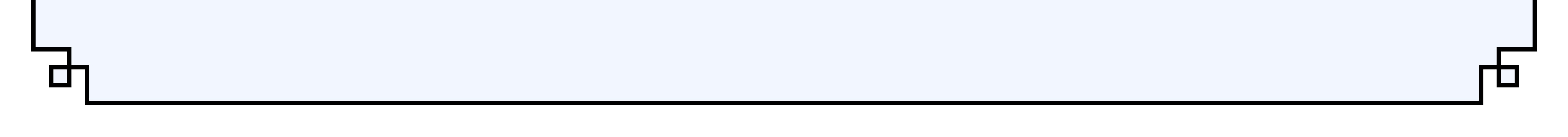 Decorative border bottom